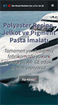 Mobile Screenshot of ekerkimya.com